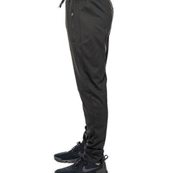 Burnside Mens Heather Perfomance Jogger Pant (BU8801) -Black -L - Picture 3 of 3